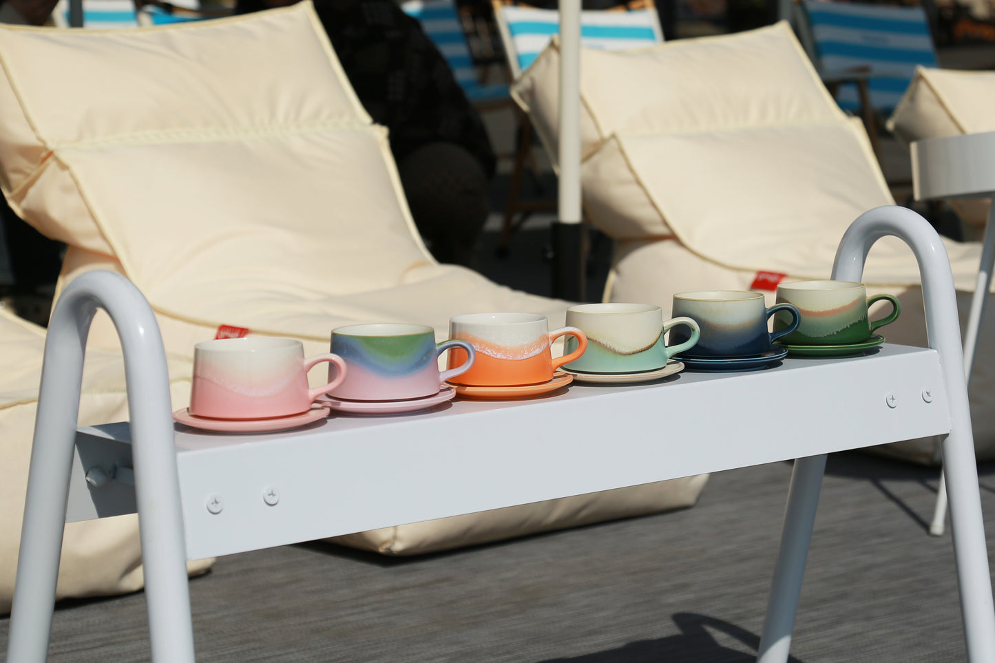 hande made ceramic cups