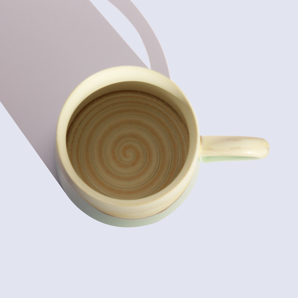 
                  
                    Cyan ceramic coffee mug
                  
                