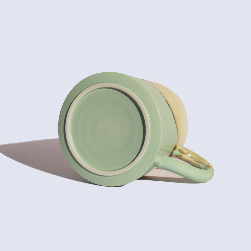 
                  
                    Cyan ceramic coffee mug
                  
                