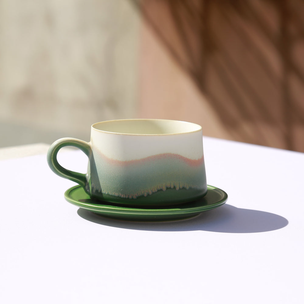 
                  
                    Green Ceramic Coffee Cup
                  
                