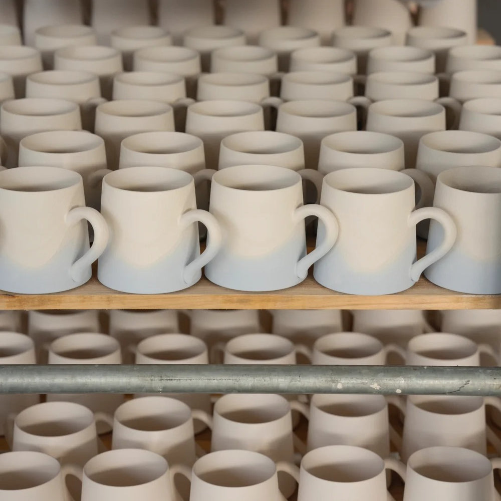 Rehydration and  Glazing of Cheralle Handmade Ceramic Cups Prduction.